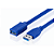 Cabo Extensão USB 3.0 Azul SuperSpeed -  1 metro - Imagem 1