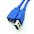 Cabo Extensão USB 3.0 Azul SuperSpeed -  1,50 metro - Imagem 3