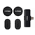 Microfone Duplo de Lapela USB-C Wireless KMF4-C - Imagem 4