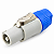 Conector Powercon Macho 20A - Azul/Branco - Imagem 1