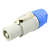 Conector Powercon Macho 20A Cinza e Azul - Imagem 1