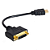 Cabo Adaptador HDMI para DVI-D Fêmea 20 cm - Imagem 2