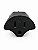 Kit com 5 Adaptadores de Tomada SMS 10A 2P+T Padrão Novo - Imagem 4