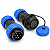 Kit conector 7 pinos 5A power aviação acoplador macho fêmea - Imagem 5