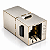 Kit com 3 peças Keystones RJ45 Cat6 Blindado - Imagem 4