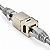 Kit com 10 peças Keystone RJ45 Cat6 Blindado - Imagem 6