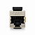 Kit com 10 peças Keystone RJ45 Cat6 Blindado - Imagem 3