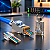 Kit 10 Conectores Rede RJ45 CAT7 Blindado Vazado Prensa Cabo - Imagem 5
