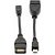 Cabo OTG USB Fêmea para Micro USB Macho - Imagem 2