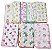 Toalha Fralda luxo estampada 70x110cm com Crochê - Imagem 1