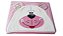 Toalha Carinhas 70x90cm com Capuz Baby com forro de fralda Sortida Feminina - Imagem 3
