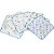 Fraldinha De Boca Estampada 33cm x 33cm Com Crochê - Imagem 1