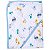 Toalha Fralda Soft Com Capuz Bebê 85x85cm - Imagem 7