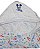 Toalha Fralda Soft Mickey Bordado Disney 85x85cm com Capuz - Imagem 3