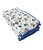 Fralda Cebolinha Azul 70x70cm Com Crochê - Imagem 1