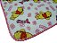 Fralda de Pano Ursinho Pooh 70x70cm com croche - Imagem 2