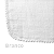 Toalha fralda quadriculada 68x110cm com Crochê - Imagem 9