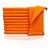 Kit 12 Flanelas Laranja Ouro Grandes 100% Algodão Multiuso Limpeza Polimento Lustrar Móveis Tirar Pó Secar Pia Atacado - Imagem 1