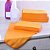 Kit 12 Flanelas Laranja Ouro Grandes 100% Algodão Multiuso Limpeza Polimento Lustrar Móveis Tirar Pó Secar Pia Atacado - Imagem 4