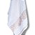 Kit 5 Toalhas de Banho Branca Jacquard Hotel Spa Salão Grossa e Grande 400g/m2 - 75x140cm - Ohana 100% Algodão Menor Preço - Imagem 2