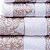 Kit 5 Toalhas de Banho Branca Jacquard Hotel Spa Salão Grossa e Grande 400g/m2 - 75x140cm - Ohana 100% Algodão Menor Preço - Imagem 3