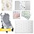 Kit Enxoval Para Passeio Bebê 20 Peças Minasrey 15 Fraldas de Pano 3 Pano de Boca 1 Mosquiteiro 1 Travesseiro - 100% Algodão - Imagem 4