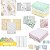 Kit Enxoval 24 Peças Bebe Maternidade 15 Fraldas De Pano 3 Pano de Boca Babetes 3 Cueiros 3 Faixa de Umbilical Kit Completo Maternidade. - Imagem 3