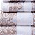 Kit 5 Toalhas Jacquard Hotel Spa Salão Grossa e Grande 400g/m2 - 48x75cm - Ohana Branca 100% Algodão - Imagem 2