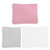 Kit 3 Fronha Para Bebê Lisa 30x40cm 100% Algodão FEMININO - Imagem 2