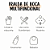 KIT COM 6 PANINHO DE BOCA BEBÊ 30x30cm PREMIUM 100% ALGODÃO BABETE Neutro. - Imagem 3