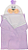 Toalha Carinhas 70x90cm com Capuz Baby com forro de fralda - Imagem 4
