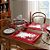 Lugar Americano Dohler Natal  Fundo de Prato 45x31cm KIT COM 2 - Imagem 1