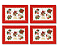 Lugar Americano Dohler Natal  Fundo de Prato 45x31cm KIT COM 4 - Imagem 5