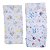 Kit 20 Fraldinha De Boca Pano Luxo Estampada Dupla 35x35cm Comum Pacote 100% Algodão ESTAMPAS SORTIDAS - Imagem 5