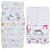 Kit 15 Fraldinha De Boca Pano Luxo Estampada Dupla 35x35cm Comum Pacote 100% Algodão - Imagem 4