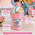 Algodão doce rosa no pote personalizado com marshmallow rosa - Imagem 5