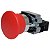 M20AMR-R-1B | Botão Pulsador Cogumelo Metálico - Vermelho - 1nf | Metaltex - Imagem 1
