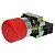 M20AXR-R-1B | Botão Emergência  30mm - Vermelho - 1nf | Metaltex - Imagem 1
