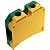 MGB35/35 | Borne Conector Terra 35mm - Verde/amarelo | Metaltex - Imagem 1