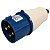 TLP32442 | Plug Macho Industrial 32a 3P+T  (220~240v) Azul | Metaltex - Imagem 1