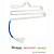 Resistência Geladeira Brastemp Consul 127v Crb36a Crb39a ORIG W10630757 - Imagem 1
