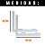 Suporte Ar Condicionado Split 7.000/12.000 Metal 400mm (Par) - Imagem 1