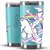 Copo Térmico Gluck Lucky Future Pride Rainbow 591 ml Verde Mint - Imagem 1