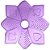 Prato Zenith Flush Grande Lilas - Imagem 1