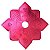Prato Diamond Grande Vermelho - Imagem 1