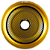 Prato Triton Dourado Fosco com Tela - Imagem 1