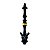 Stem Invictus Steel Preto com Dourado - Imagem 2