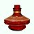 Vaso Chama Aladin Renda Pequeno Vermelho - Imagem 1