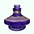 Vaso Chama Aladin Renda Pequeno Roxo - Imagem 1