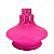 Vaso Aladin Glitter Pequeno Rosa - Imagem 1